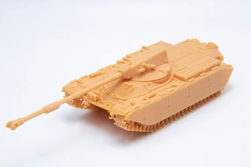 3D gedruckt 1/87 Modern French Charles 75 Light Tank unbemalt Bausatz Modell - Bild 2 von 4