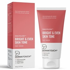DERMATOUCH Bright  Even Tone Face Wash with Niacinamide,
