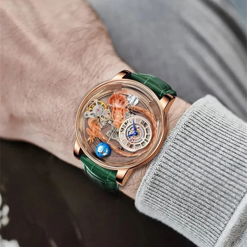 Jacob & Co Style PINDU Design Men’s Diamond Tourbillon Watch | Luxury Astronomia - image 2 of 4