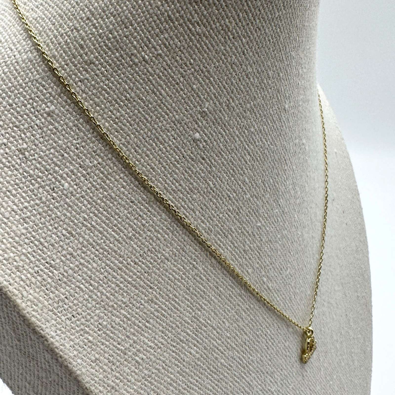 PAVOI Libra Pendant Necklace Slide Slider Adjustable Separate Closure Charm 18"