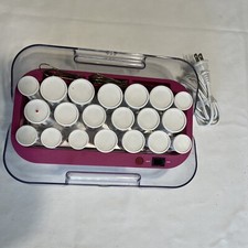Conair Wavemaker 20 Quality Hot Rollers Hair Curlers Prom Cheer Pageant w Pins