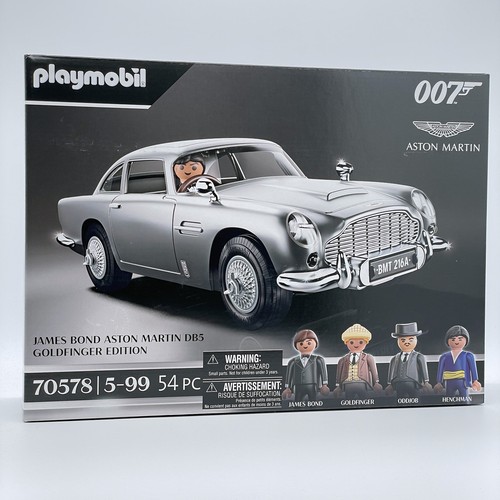 PLAYMOBIL 70578 James Bond Aston Martin DB5 Goldfinger - Set Collezione Con Personaggi