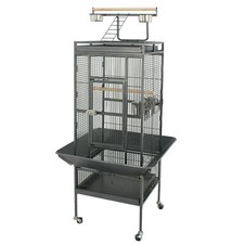 61" Large Bird Cage Pet Play Top Parrot Parakeet Cockatoo Bird Finch with Stand