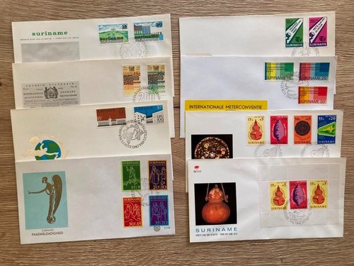 Suriname FDC Collectie 61 Stuks E16-E117 onbeschreven, KOOPJE! - Afbeelding 5 van 5