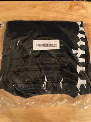 Supreme x Independent Old English Tee Black White Red FW17 NWT Sz