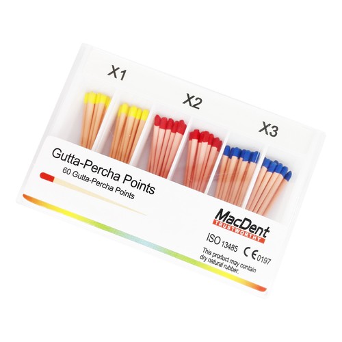 MacDent Dental Gutta Percha Points/Absorbent Paper Points Endodontic Root Canal - Picture 4 of 38