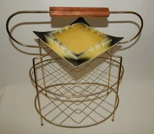 Vintage Mid Century Modern 1950s 60s Kron Atomic Ashtray Smoking Stand