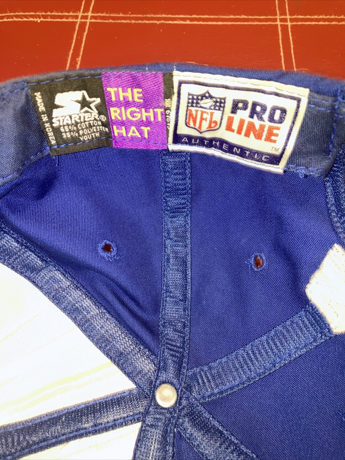 Dallas Cowboys Vtg 1990s Starter Hat Cap Star Shockwave eBay