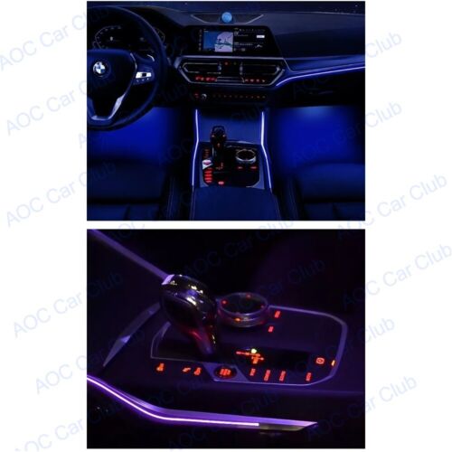 Nueva consola central para BMW 330i/M340i/M3 G20/G28 LED moldura iluminación ambiental - Imagen 3 de 24