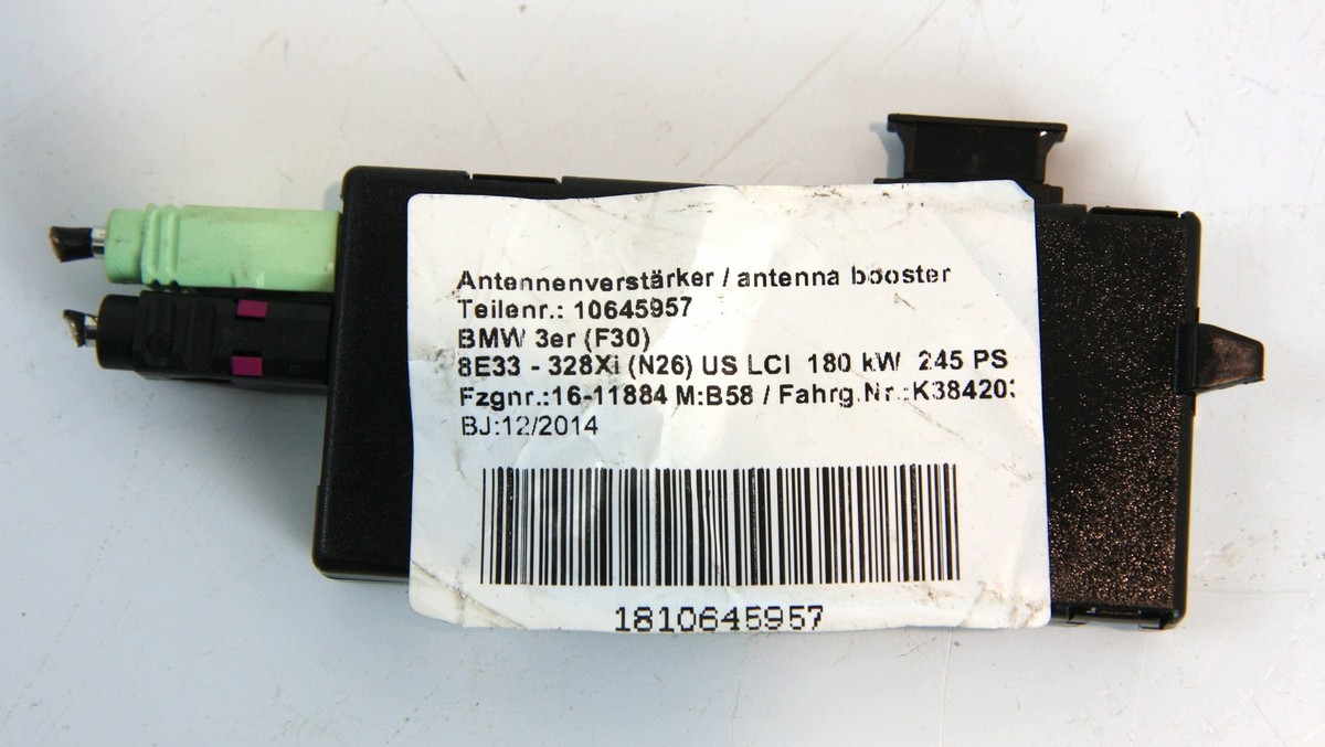 BMW Aerial amplifier AM/FM 9231178 1