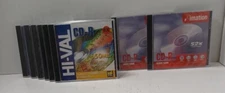 CD-R Lot Of 8 New Recordable CDs Hi-Val & Imation
