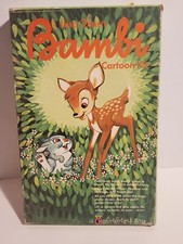 VINTAGE WALT DISNEY PRODUCTIONS BAMBI CARTOON KIT COLORFORMS TOY SET COLOR FORMS