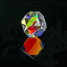 Cross Dichroic Prism Dice Octahedral Beam Combiner Decorative Cube Crystal Prism