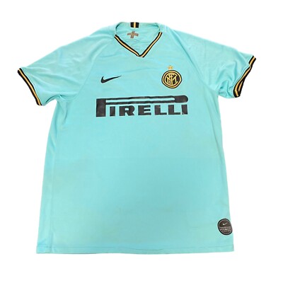 Nike Authentic Inter Milan Pipe #17 Soccer Futbol MLS Jersey Adult