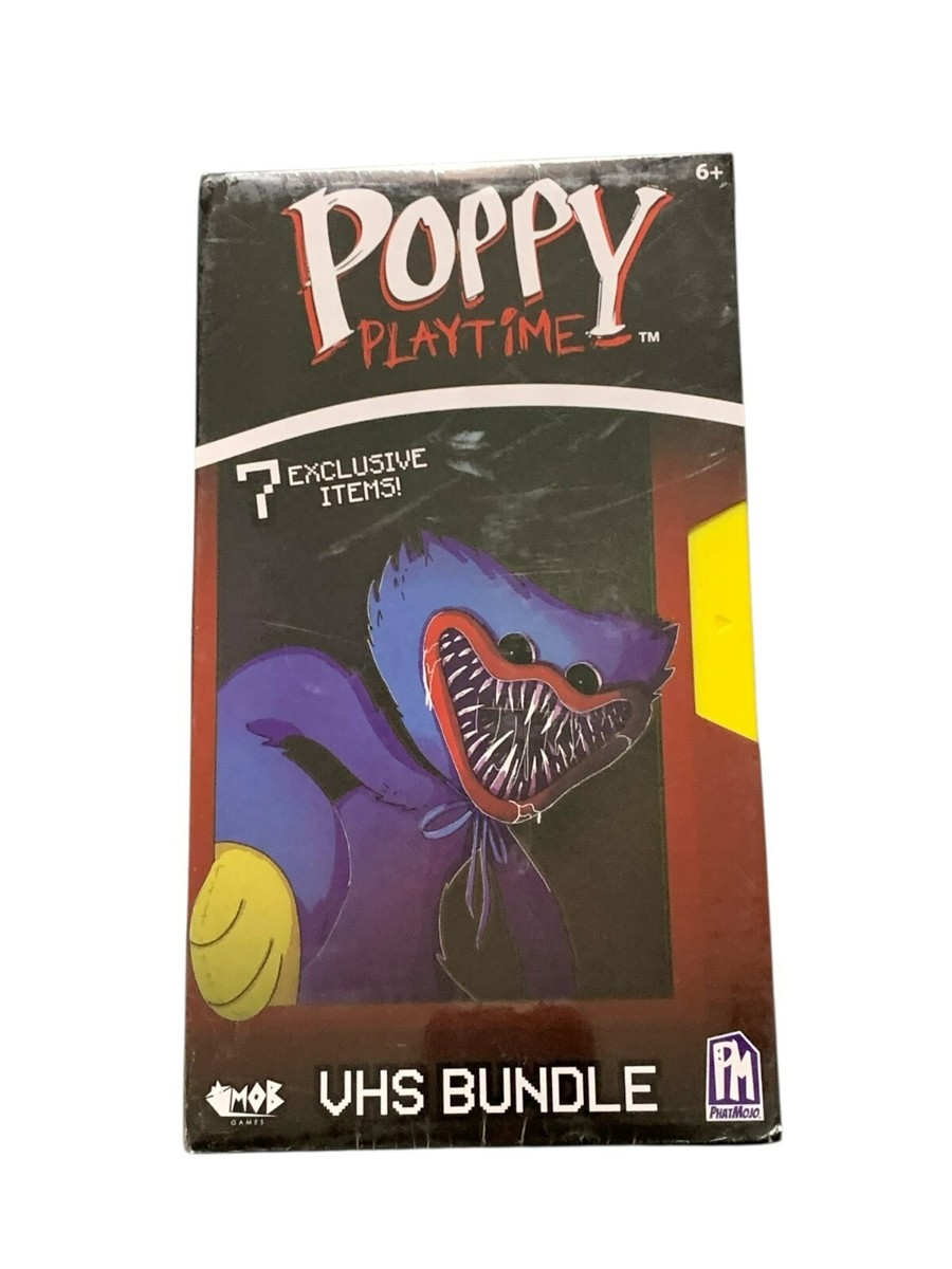 Poppy Playtime VHS Bundle 7点セット Poppy Playtime VHS Bundle 7 Exclusive Items Phatmojo Mob