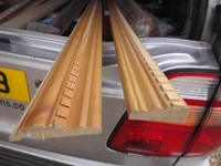 Three Of Each Kitchen Cornice And Pelmet Pine Colour With Dental Effect Three Of Each Kitchen Cornice And Pelmet Pine Colour With Dental Effect
