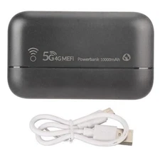 Sanpyl 4G Network Router with SIM Card Slot, 10000mAh Battery 5g Hotspot Cl2