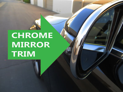 FOR AUDI 2003-2012 New Side Mirror trim chrome molding accent - audi#2