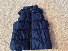 Tommy Bahama Vest Toddler 12 - 18 Months 12 18M Blue Full Zip Puffer Coat Infant