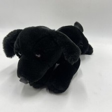 Animal Alley Toys-R-Us Stuffed Plush Black Labrador Retriever Dog Puppy 2007