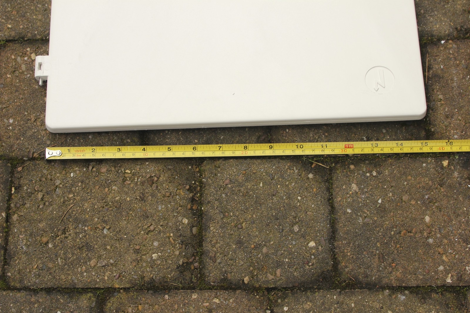 ELECTRIC METER BOX DOOR COMPLETE with Key, Metal Latch, Hinges eBay