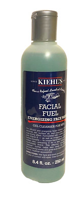 Kiehl's Facial Fuel Energizing Men's Face Wash 8.4 oz/250 ml Sealed