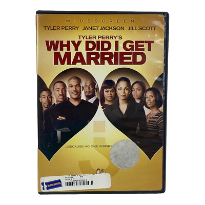 Tyler Perry's Why Did I Get Married: Jill Scott (DVD 2007 Lions Gate) Widescreen