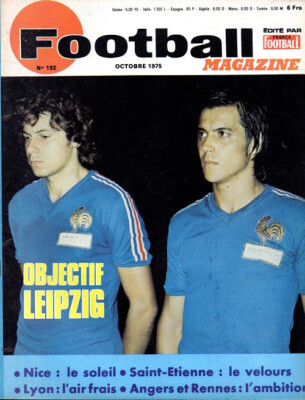 CLIPPING POSTER FOOTBALL 1976-1977 CAPITAINE FRANCESCHETTI SEC BASTIA FURIANI