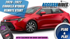 Fits: 20 - 22 COROLLA HYBRID w/ TAKEOVER PUSH START REMOTE START PLUG & PLAY