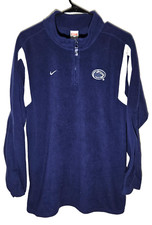 Youth Long Sleeve, Fleece, Penn State Nittany Lions 1/4 Zip by Nike-Size XL