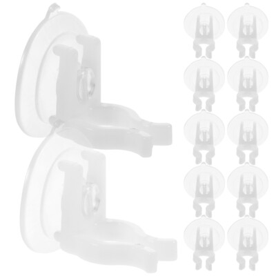  12 Pcs Electronic Candle Suction Cup Cups Stick Holder Candlesticks