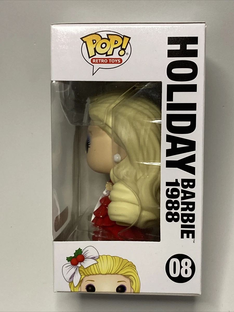 Funko POP Retro Toys Barbie 08 Holiday Barbie 1988 eBay