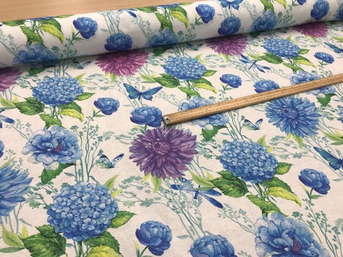 Fiori giardino papaveri stampa girasole tenda materiale artigianale tessuto cieco 140cm - Foto 18 di 25