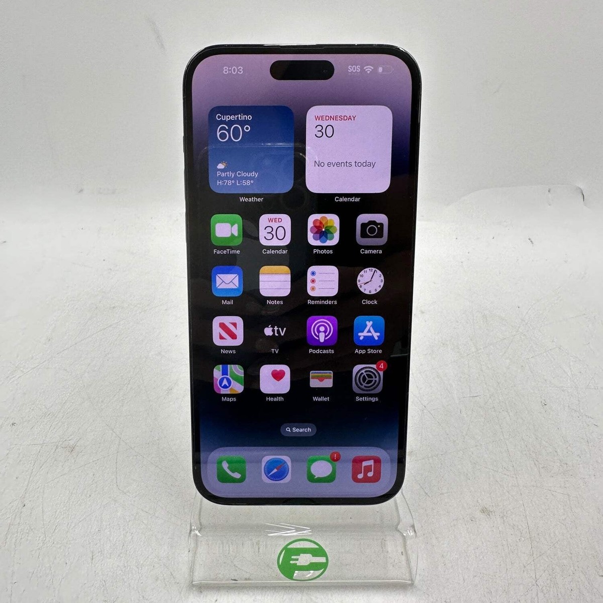 [美品]iPhone 14 Pro Apple iPhone 14 Pro 128GB GSM/CDMA Smartphone - QVC.com