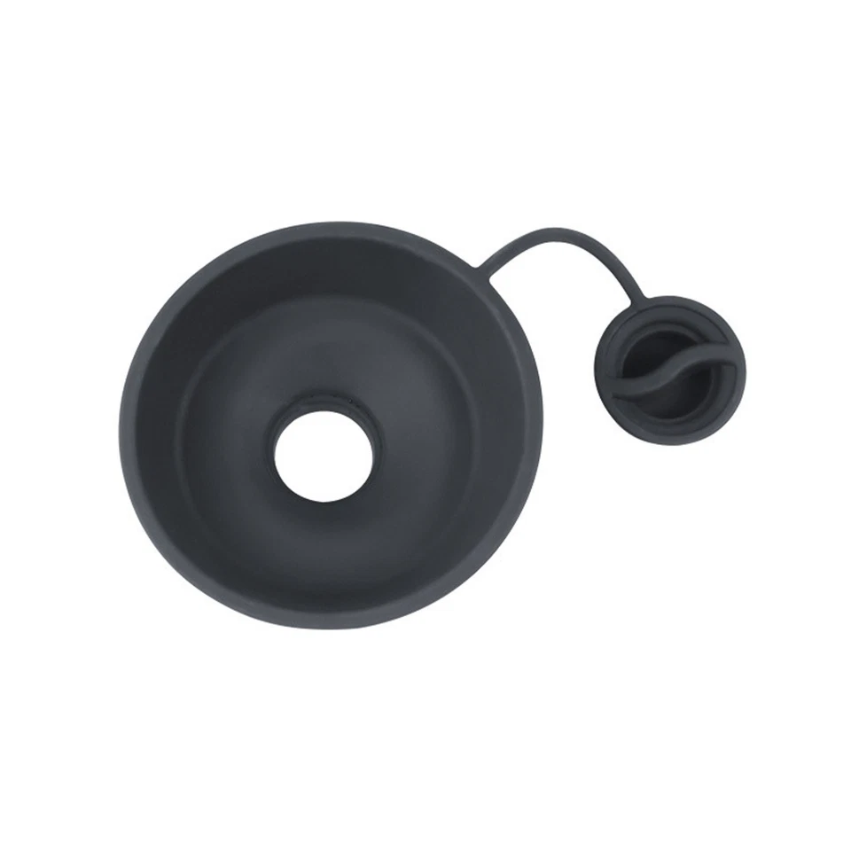 Black Funnel Silicone Water Filter Net Windshield Washer For Model 3/Model Y O - Image 3 of 4