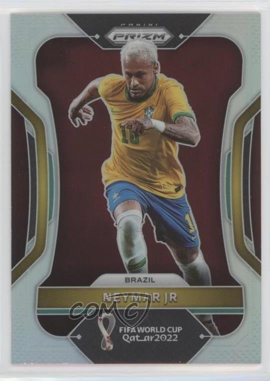 2022 Panini Prizm World Cup Qatar Silver Prizm Neymar Jr #32 0xm9