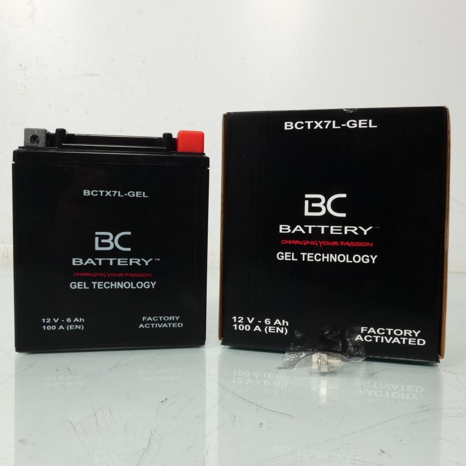 Batterie Malaguti Blog 160 YTX7L 12V SLA BC Battery pour Démarrage Scooter