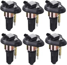 Set of 6 Ignition Coils Pack for Chevrolet Trailblazer GMC Envoy Buick Rainier O