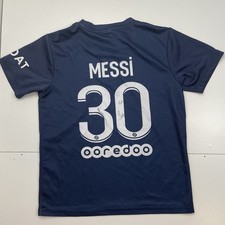PSG Home Jersey Paris Saint-Germain Messi 30 Youth Large 12 24 Soccer Shirt