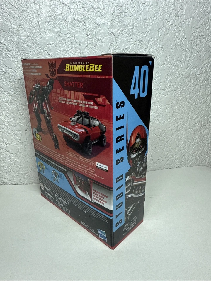 Transformers Studio Series 40 Deluxe Class Shatter Película 6 Hasbro Foto 3 de 4