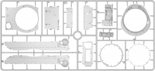 Miniart 37023 T-55A LATE MOD. 1965. Kit plastica scala 1/35 - Foto 3 di 19
