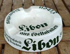 Selten Alter Aschenbecher Libon Zigaretten Zigarettenfabrik Welty Dresden 1920