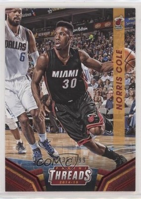 2014-15 Panini Threads Century Proof Red /199 Norris Cole #147 0l2