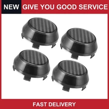 58mm 60mm Wheel Center Hub Caps Hubcaps Covers Universal for Car Black