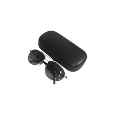 LOUIS VUITTON Z0358U Aviator Sunglasses Silver Black Damier Graphite with Case