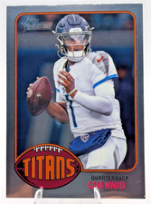 2026 Topps Heritage Football #389 Cam Ward Chrome Tennessee Titans