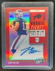 2018 Contenders Optic Josh Allen RC Red Rookie Ticket RPS Auto #/99 Bills