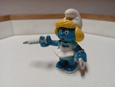 Schleich Smerffine Pielęgniarka 20139 Smerfy, Skala niebieska, Niemcy zielone