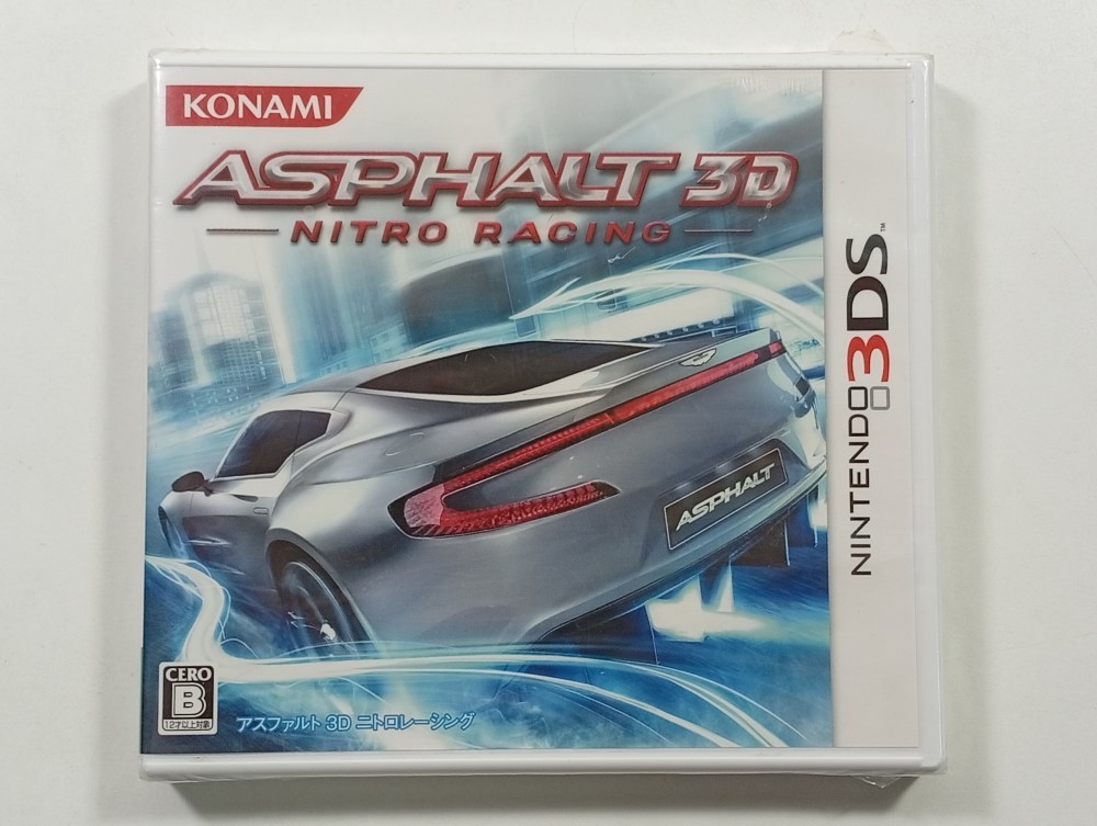 Asphalt 3D Nitro Racing Nintendo 3DS NTSC-Japan jeu vidéo japonais de simulation automobile