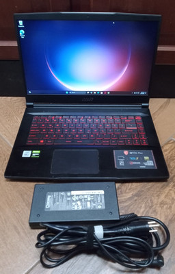 (MA2) MSI GF65 Thin Gaming Laptop Intel Core i7 10th Gen 8GB RAM 15.6''GTX *READ*